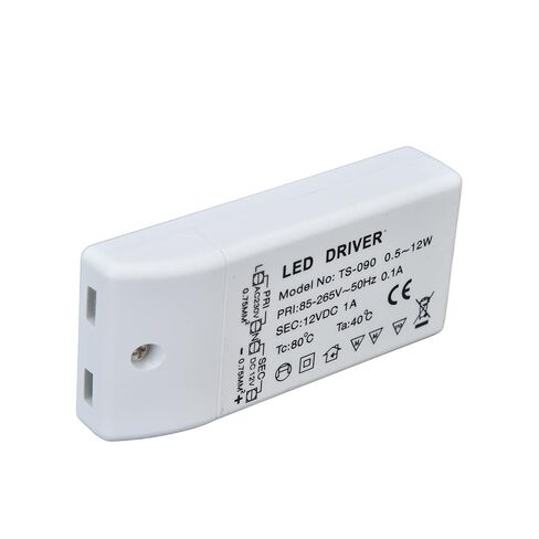 RiToEasysports 12V DC 1A LED Driver 12W مزود طاقة غامض/خيالي لشرائط LED وأضواء الخزانة 1 X للاستخدام التجاري للسائق، يعرض in Saudi Arabia
