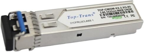 سلسلة كاملة TOP-CWDM-XX-2.5G-80D متوافقة مع الوحدة الضوئية Gigabit 80KM CWDM in Saudi Arabia