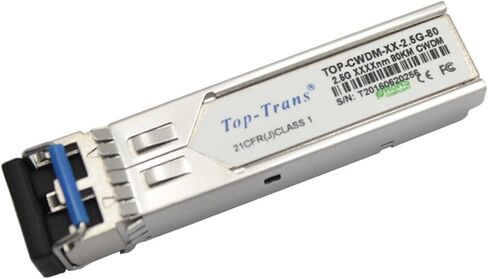 سلسلة كاملة TOP-CWDM-XX-2.5G-80D متوافقة مع الوحدة الضوئية Gigabit 80KM CWDM in Saudi Arabia