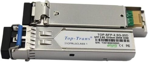 Optical Module TOP-SFP-2.5G-20D: 1.25G 20km Gigabit Optical Module Fully Compatible in Saudi Arabia