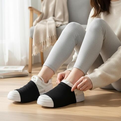 2 Pair Dancing Socks,Anti-Slip Dance Socks for Women,Shoe Covers for Dancing, for Dancers Women, Ballet Equipment for Turns & Spins, Dances Accessories, Black in Saudi Arabia