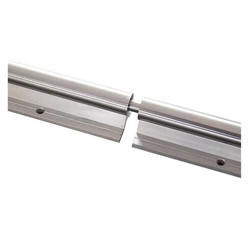 Linear Guide Rail mating Joints, 2 Sets, R20-3000mm, 20mm Full Support Shaft with 4 R20UU Fittings. in Saudi Arabia