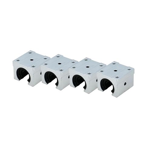 Linear Guide Rail mating Joints, 2 Sets, R20-3000mm, 20mm Full Support Shaft with 4 R20UU Fittings. in Saudi Arabia