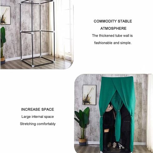 Square Privacy Screen partitionTemporary Changing roomSuitable foroffices, Outdoor Events, and Shopping malls(Yellow) in Saudi Arabia