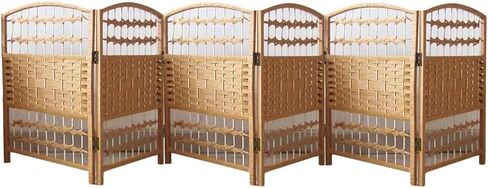 Short Partition Screen,Foldable Screen Partition,Suitable for Living Rooms/Bedrooms(Color1,50x30cm-5Pieces) in Saudi Arabia