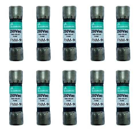 10-حزمة جديدة FNM-9 FNM-9A FNM 9A 250Vac صمامات تأخير الوقت، FNM-9A صمامات خرطوشة رفض الفئة CC الحالية in Kuwait