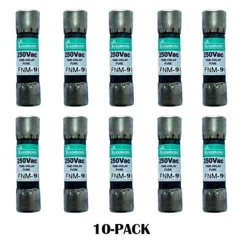 10-حزمة جديدة FNM-9 FNM-9A FNM 9A 250Vac صمامات تأخير الوقت، FNM-9A صمامات خرطوشة رفض الفئة CC الحالية in Kuwait