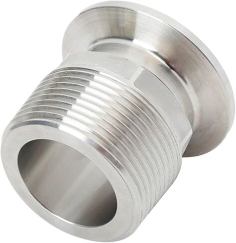 3/4" 1" 1.2" 1.5" 2" 3“4"NPT Male Threaded to 2" 2.5" 3" 4"Tri Clamp304 Stainless Steel Pipe Fitting Connector Adapter(TC 64mm,3") in Saudi Arabia