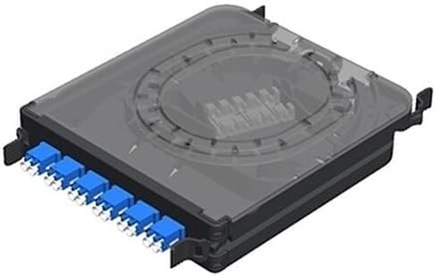 FCSX06LDFP FX ECX Cassette, OS2, 6-Ports LC Duplex with 250µm Pigtails, Blue Adapters in Saudi Arabia