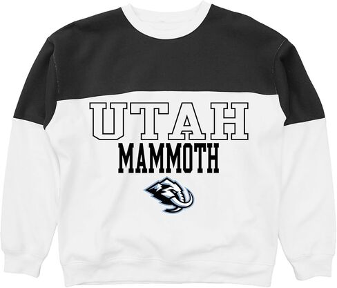 Blue 84 NHL Officially Licensed Contrast Yoke Crewneck Sweatshirt in Saudi Arabia