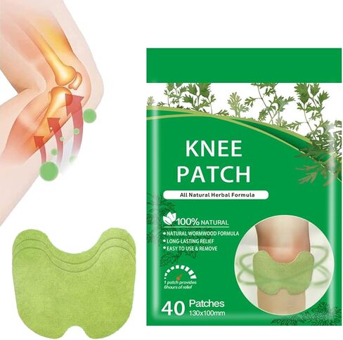 80Pcs Natural Knee Joint Patches,Herbal Patch Pad Balance,Mugwort Herbal Knee Patches,Long-Lasting Knee Comfort, Knee Joint Relief Patches in Saudi Arabia