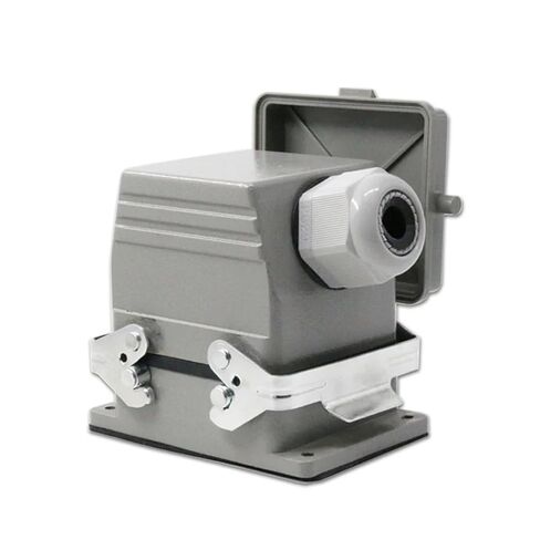 H32b-he-032 Heavy-Duty Connector 32-core Rectangular Aviation Socket Industrial 16A with Cover 1Pcs in Saudi Arabia