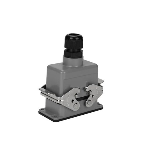 Heavy Duty Connectors HDC-HE-010 Inserts 500V 16A Screw Crimp Industrial Rectangular Top/Side Entry 1Pcs(Side Entry) in Saudi Arabia
