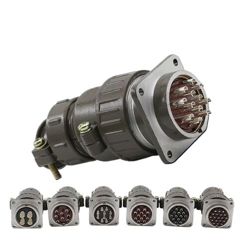 Aviation Socket Round Connector P32 4.8.10.12.14.19 Core Diameter 32MM 1Pcs(14 core) in Saudi Arabia