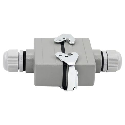 16 Core Rectangular Heavy Duty Connector Butt Type He-016 Socket 16A 1Pcs in Saudi Arabia