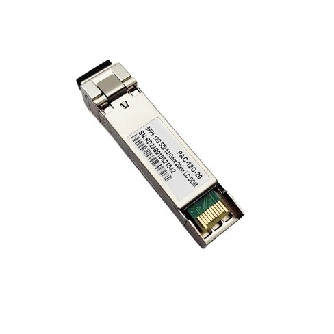 وحدة CWDM SFP الضوئية، 12 جيجابت في الثانية، 20 كم عبر الألياف المزدوجة أحادية الوضع، موصل LC، الطول الموجي 1270 نانومتر ~ 1610 نانومتر CWDM (1270 إلى 1370 نانومتر) in Kuwait