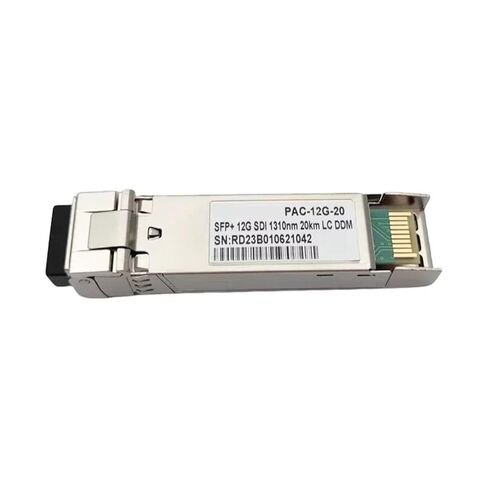 وحدة CWDM SFP الضوئية، 12 جيجابت في الثانية، 20 كم عبر الألياف المزدوجة أحادية الوضع، موصل LC، الطول الموجي 1270 نانومتر ~ 1610 نانومتر CWDM (1270 إلى 1370 نانومتر) in Kuwait