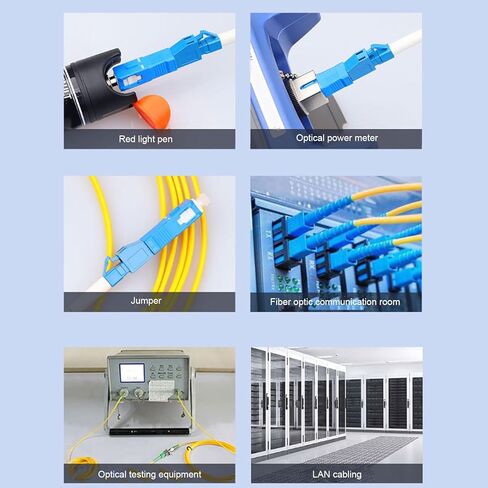 Aramox PLC 1x16 SC UPC كاسيت بطاقة الألياف الضوئية الفاصل، غطاء ABS، الطول الموجي 1310/1550 نانومتر، للأسلاك المنزلية والألياف البصرية LAN in Saudi Arabia