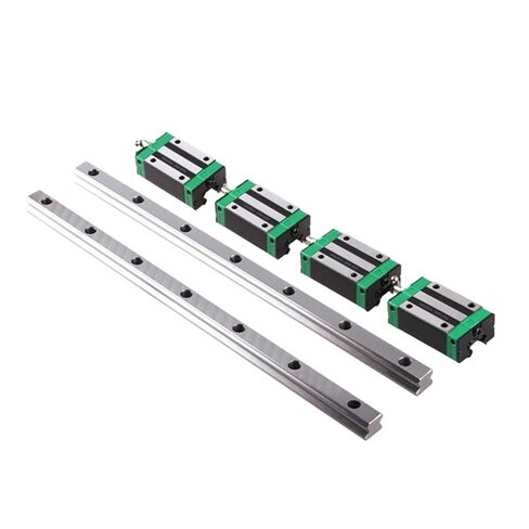 2 HGR20 20mm Linear Guides (200mm-500mm) + 4 HGH20CA Sliding Bearing Seats(200mm) in Saudi Arabia