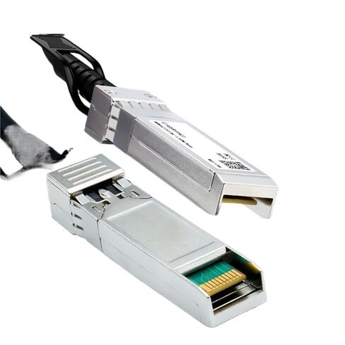 1 قطعة 10G SFP + DAC Twinax كابل، توصيل مباشر نحاس سلبي، 0.25/0.5/1/2/3M متوافق (GT-10GSFP-P3M-30) in Saudi Arabia