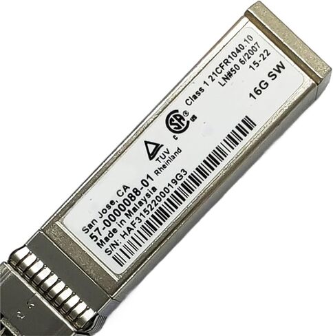 57-0000088-01 16GB SW 850NM SFP+ XBR-000192 XBR-000193 SAN Transceiver Optical Moduled(Used 8 Pcs) in Saudi Arabia