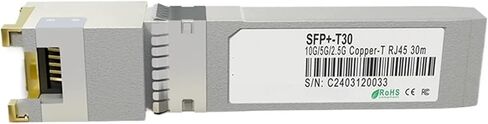 10G RJ45 SFP Copper Module 10G/5G/2.5G RJ45 Port Transceiver 10GBase-T RJ45 Compatible(for HPE-Aruba-30M) in Saudi Arabia