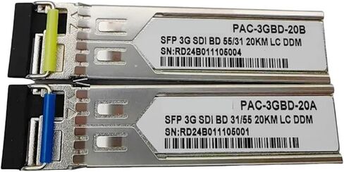 3G SDI SFP Video SFP with SDI 20KM, SM LC Connector 1310nm Single Fiber Transceiver in Saudi Arabia