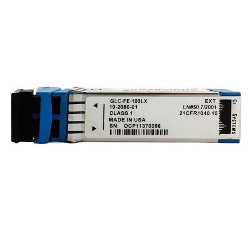 System GLC-FE-100EX 10-2262-01 GLC-FE-100LX 10-2080-01 SM Transceiver(GLC-FE-LX 01) in Saudi Arabia