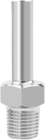 1/8" 1/4" 3/8" 1/2" 3/4" 1" BSPT NPT Male To 4 6 8 10 mm 1/8-1 Inch Tube OD Auto Weld 316L Stainless Steel Pipe Fitting(NPT,OD 19.05MM_1/4") in Saudi Arabia