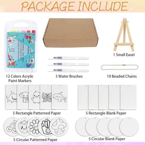 Magic Foam Texture Painting Kit - 51 Pack Axolotl Capybara Magic Puffy Paint Magical 3D Puffy Texture Painting Kit DIY Bubble Drawing Art Supplies Including 25 Pcs Foam Paper 12 Colors Brush Markers in Saudi Arabia