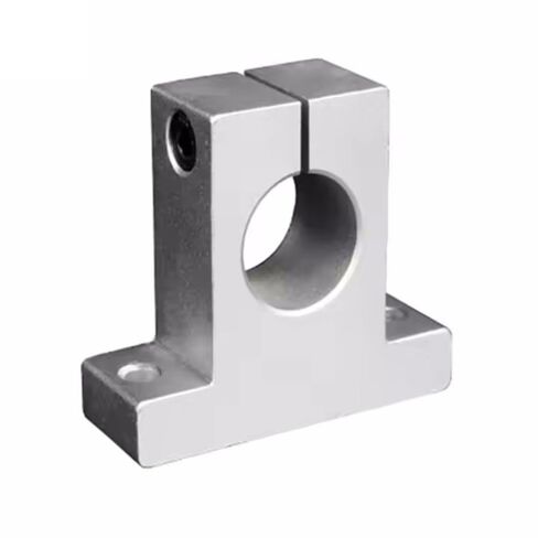 1pc Linear Optical Axis SK Vertical Support Aluminum Alloy Bearing Frame Polished Rod Holder SK 8mm to 60mm(Sk20mm) in Saudi Arabia