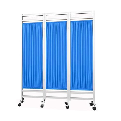 Foldable Clinic Room Divider,Privacy Screen with 360° Brake Wheels,3-8 Panel Vertical Door Partition for Privacy,Easy to Assemble(Color 4,6-Panel) in Saudi Arabia