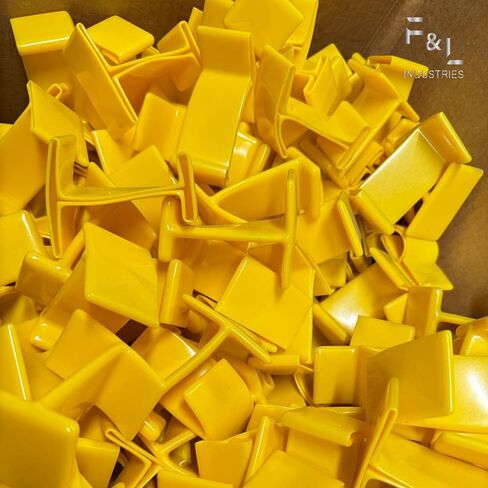 F&L Rubber I-Beam End Cap Set — Industrial Heavy-Duty Beam End Protector Covers — Weatherproof, Shock-Absorbing, Long-Lasting Safety Solution for Construction & Warehouse Use — 4-Pack in Saudi Arabia