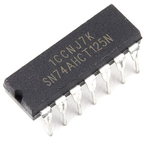 20 قطعة SN74AHCT125N SN74 74AHCT125 بوابات عازلة للحافلة رباعية مع مخرجات 3 حالات IC DIP-14. in Kuwait