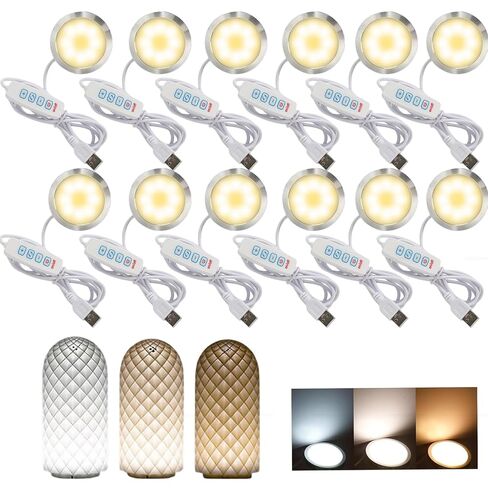طقم مصابيح LED 3 قطع 001 لمختبر بامبو H2D/X1/P1P/A1 متعدد الألوان للتحكم عن بعد RGB، لضوء الطابعة ثلاثية الأبعاد Anycubic Makeronline DIY أجزاء نموذج الأجهزة USB in Kuwait