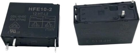 Magnetic Holding Relay HFE10-2-12-HT-L2 Dual Coil with Manual Switch, one Set Normally Open 50A Relay in Saudi Arabia