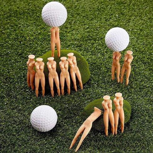 Ximimark 40 pcs 3 Inch Plastic Golf Tees with Woman Lady Shape for Golf Training in Saudi Arabia