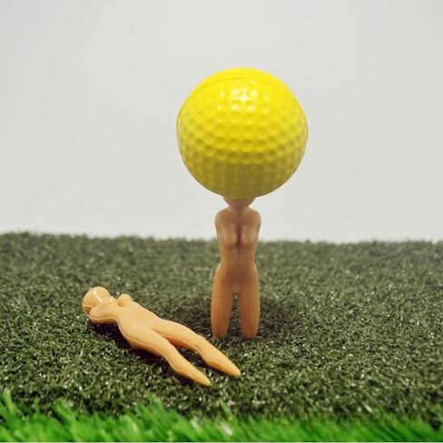 Ximimark 40 pcs 3 Inch Plastic Golf Tees with Woman Lady Shape for Golf Training in Saudi Arabia