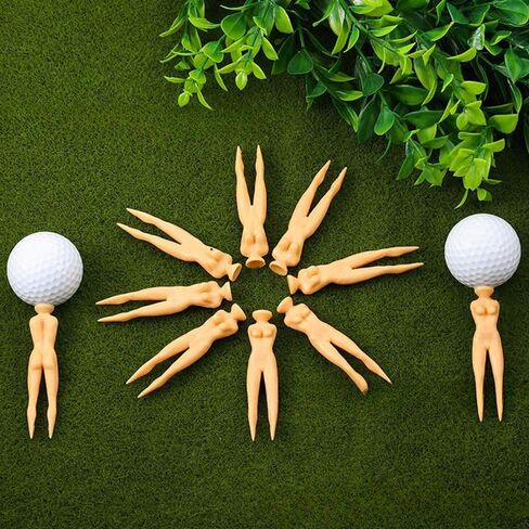 Ximimark 40 pcs 3 Inch Plastic Golf Tees with Woman Lady Shape for Golf Training in Saudi Arabia
