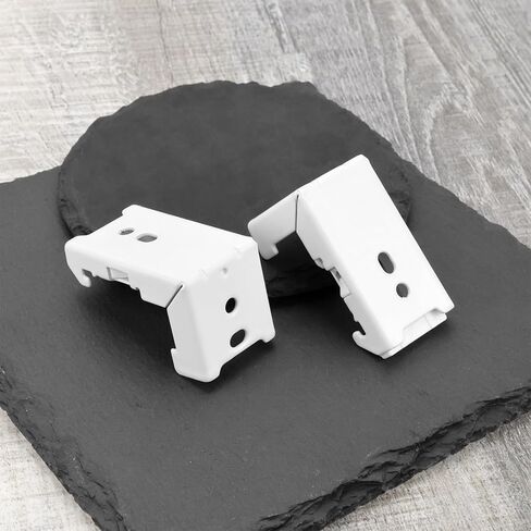 OTOTEC 4pcs Roman Blind Spring Brackets Roman Blinds Push Spring Bracket 45x28x25mm for 21mm Shutters Roller Blind Brackets Fixing White in Saudi Arabia