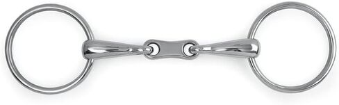 Shires الفرنسية وصلة فضفاضة حلقة Snaffle in Saudi Arabia