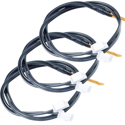 3Pcs NTC 10K ohm Thin Film Thermistor Temperature Probe Sensor 3435 for 3D Printing - High Precision Sensitivity -40~105°C in Saudi Arabia