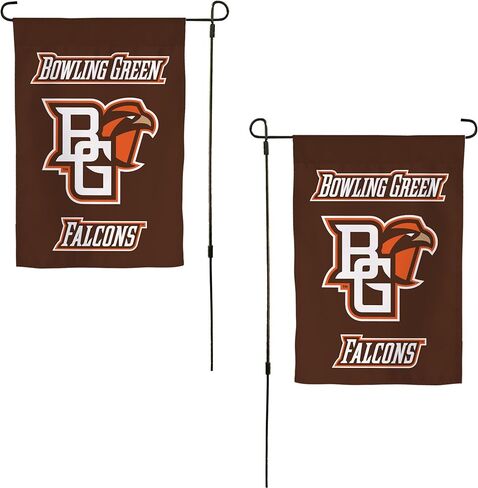 Desert Cactus Bowling Green State University BGSU Garden Flag – 19 x 12 inch Bowling Green Falcons Banner, For Outdoor Display and Events (Design A) in Saudi Arabia