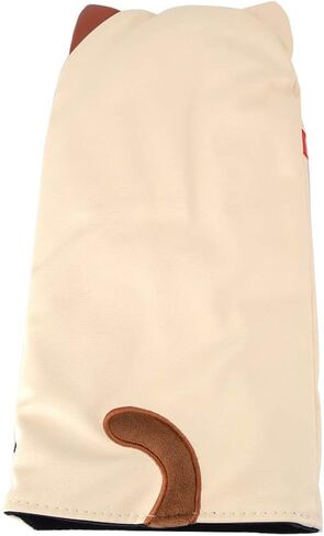 GOOACTION Lucky Cat Driver Head Cover – 3D Embroidery Cartoon Kitten Pattern, Premium PU Leather, 360° Protection, Magnetic Closure, Fits Most Golf Drivers in Saudi Arabia