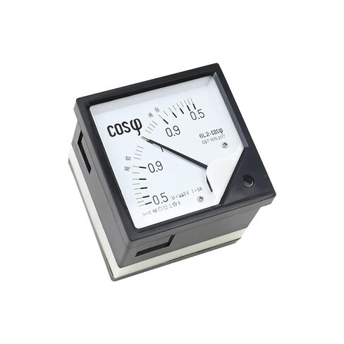 6L2 AC تردد متر التناظرية لوحة COS عامل الطاقة متر 5A المرحلة AC100V AC380V (AC380V) in Kuwait