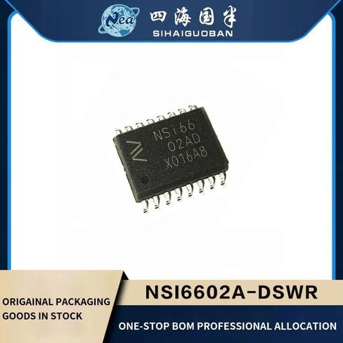 جديد 2024 5 قطعة جديد Nsi6602A-Dswr Nsi6602Ad Sow16 Nsi6602B-Dspnr Nsi6602Bd مزدوج القناة أحادية القناة ملحقات العزلة الرقمية in Kuwait