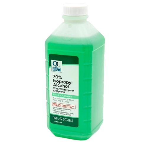 Quality Choice 70% Isopropyl Alcohol First Aid Antiseptic with Wintergreen & Glycerin, 16 FL OZ in Saudi Arabia