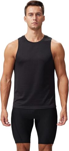 Men’s Quick Dry Breathable Tank Tops, Sleeveless Muscle Shirts for Gym Workout & Casual Summer Athletic Tees in Saudi Arabia