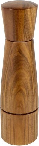 Pepper Grinder, VanlonPro Wooden Pepper Mill Salt Mill, 8 inch tall, Adjustable Coarseness Peppermill and easily refillable, Ceramic Grinding Mechanism in Saudi Arabia