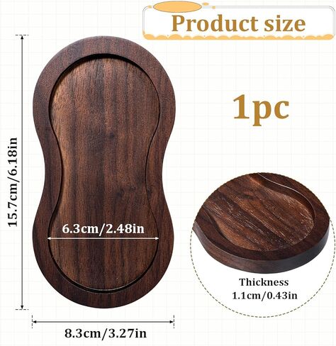 Salt Pepper Wood Mill Tray Retro Colour Pepper Grinder Rest Wooden Salt Pepper Grinder Accessories for Bathroom Kitchen Home Decor Many Mills Shakers Salt Kitchen Storage Holder in Saudi Arabia